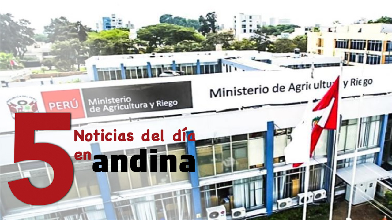 Las 5 del día: declaran en reorganización el MIDAGRI por 120 días
